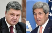 Керри после встречи с Путиным позвонил Порошенко