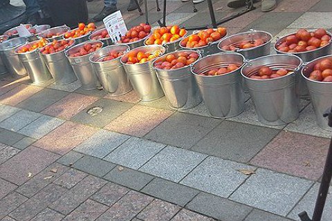 В аннексированном Крыму начали уничтожать санкционные продукты
