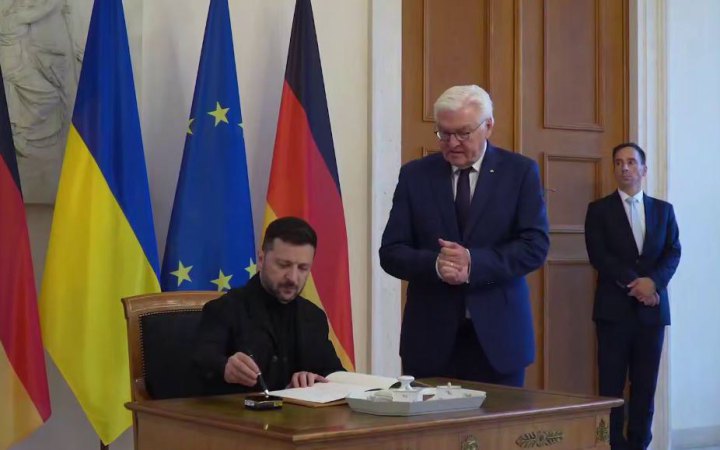 ​Зеленський зустрівся з президентом Німеччини Франком-Вальтером Штайнмаєром