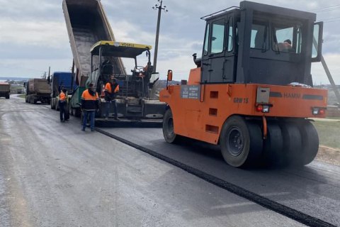 На дороге к курортному Очакову начались ремонтные работы