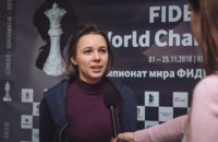 Музычук сыграла вничью во второй партии полуфинала чемпионата мира по шахматам
