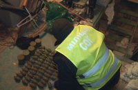 У Києві в бійця одного з батальйонів вилучили 100 гранат і 10 гранатометів