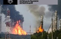 У ССО підтвердили ураження найбільшого нафтохімічного комплексу РФ у Тобольську (доповнено)