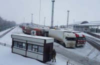 Россия возобновила пропуск грузовиков через границу в Харьковской области
