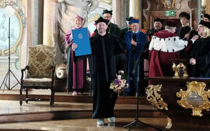 Сергій Жадан став почесним доктором Вроцлавського університету