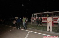 Участники "антифашистского" митинга перекрывали трассу, требуя денег