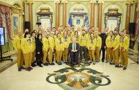 ​Зеленський нагородив спортсменів дефлімпійської збірної, яка здобула першість на Олімпіаді