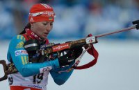 Украинcкая биатлонистка взяла "серебро" в России