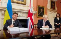 Зеленський закликав прем’єра Великобританії посилити санкції щодо Росії