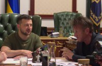 ​Володимир Зеленський зустрівся із Шоном Пенном
