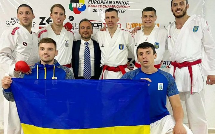 Чоловіча збірна України з карате завоювала "бронзу" чемпіонату Європи в командному куміте