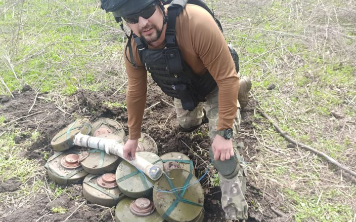 На Харківщині знешкоджено 15 нерозірваних артилерійських снарядів та інші вибухонебезпечні предмети