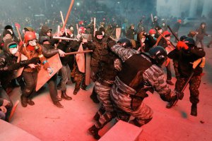 В МВД рассказали, как вооруженны силовики на Грушевского