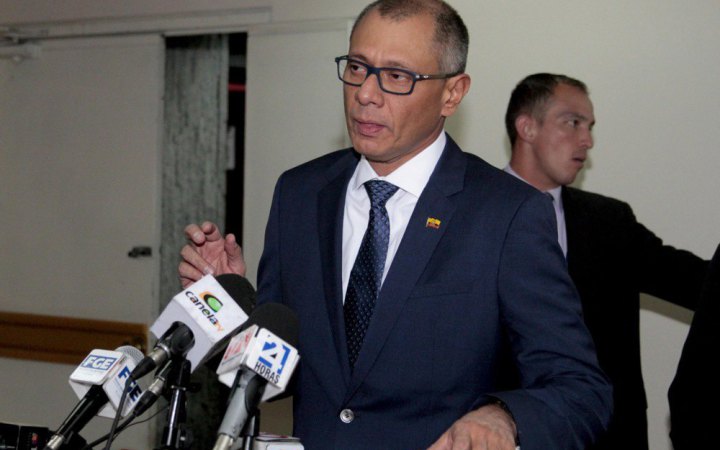 Еквадор судиться у Міжнародному суді ООН з  Мексикою, яка надала притулок ексвіцепрезиденту країни