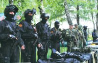 Спецназ освободил от сепаратистов Святогорск Донецкой области