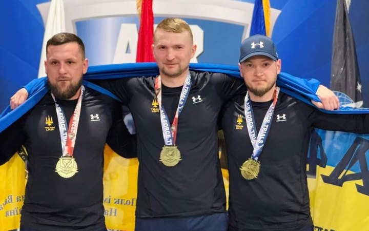 Українські ветерани вибороли ще десять медалей на змаганнях Повітряних сил США