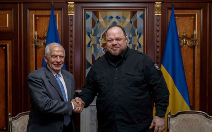 Стефанчук обговорив із Боррелем євроінтеграцію України