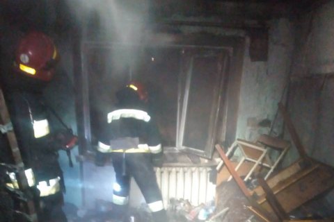 В Виннице горело общежитие транспортного колледжа