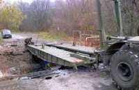 Сили АТО відновили міст через річку Айдар