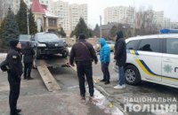 В пригороде Киева избили полицейского, оформлявшего ДТП