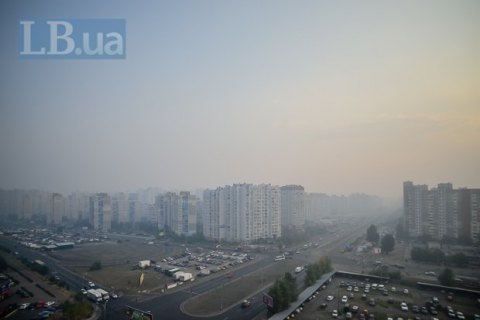 Лесной пожар под Киевом ликвидирован