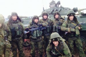 На Донбасс прибыла вторая партия боевых бурятов
