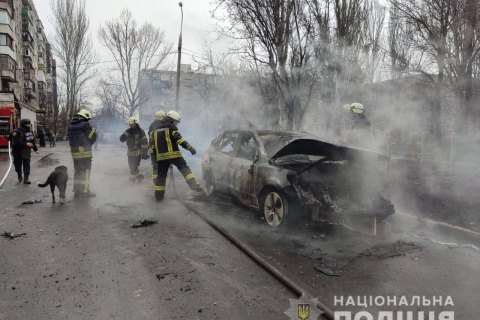Поліція задокументувала військовий злочин РФ після обстрілу Маріуполя