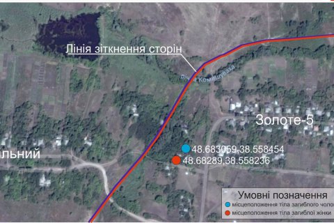 Оккупанты не дают вывезти тела двух гражданских, подорвавшихся на мине у Золотого-4
