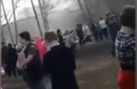 В России школьник с ножом напал на одноклассников и поджег школу