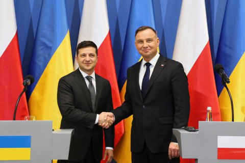 Дуда принял приглашение Зеленского приехать в Украину в октябре