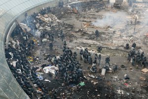 "Би-Би-Си" нашло майдановца, стрелявшего из консерватории по милиционерам