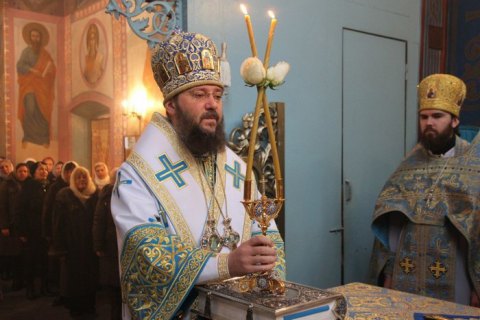 УПЦ МП не визнає нову українську православну церкву