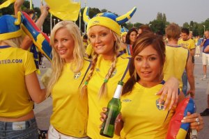 ​На матч с Украиной приедут 20 тыс. шведских фанов