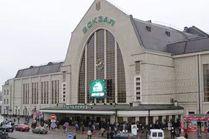 В Киеве "заминировали" железнодорожный вокзал