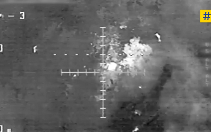 В СБУ показали, як знищили Т-72 і 15 окупантів