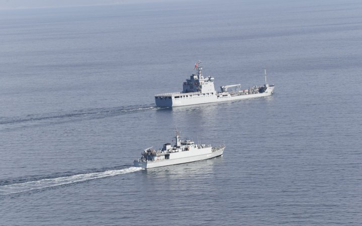 ВМС Туреччини, Болгарії та Румунії провели протимінні навчання у Чорному морі