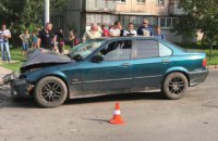 В сети появилось видео ДТП в Черкассах, в котором погибла семья полицейского