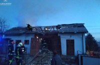 В небі над Івано-Франківщиною збили ворожу ракету, була незначна пожежа