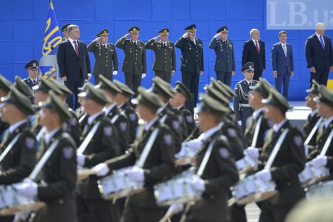 На парад ко Дню независимости выйдут 4500 военных и 250 единиц техники