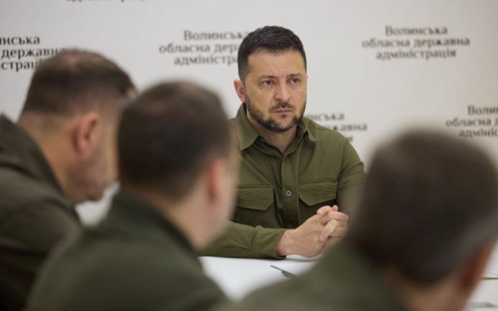 Зеленський провів у Луцьку нараду щодо безпекової ситуації на Волині