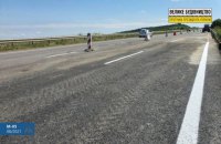 На трассе М-05 Киев-Одесса ликвидировали последствия оползня, - Укравтодор