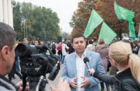 В Запорожье политики перессорились за право возглавить митинг