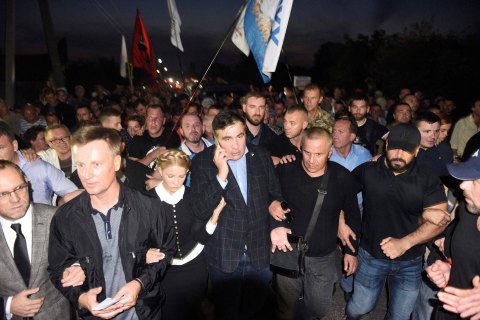 Наливайченко оштрафовали за прорыв границы