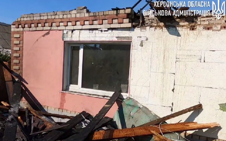 Росіяни вдарили артилерією по Херсону