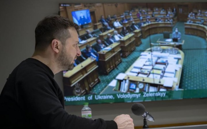Зеленський попросив Нову Зеландію підтримати екологічний пункт його формули миру