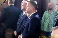 Дуда принял участие в мессе в Луцке