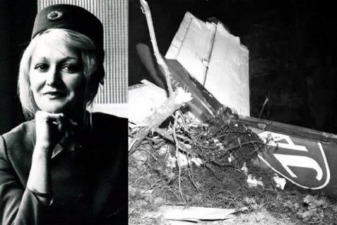 Выжившая после падения с высоты 10 км стюардесса скончалась в возрасте 66 лет 