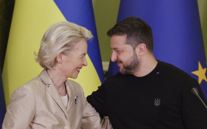 Урсула фон дер Ляєн: Україна може розраховувати на підтримку Європи у переговорах про мир 