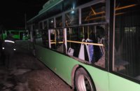 Унаслідок влучання "Шахеда" у Харкові пошкоджений громадський транспорт і ЛЕП