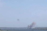 Хлань повідомив про нові влучання в Антонівський міст та окупантів Чорнобаївки, у Херсоні лунали вибухи